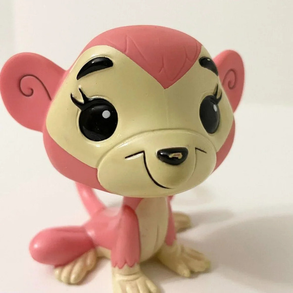 Yummi Land Nikki  Neopolitan Ice Cream Pop Doll Pet Monkey 3 Inch Tall - Picture 2 of 12